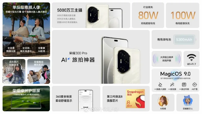 Honor 300 Pro Specifications