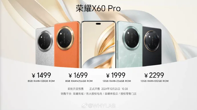 Honor X60 Price
