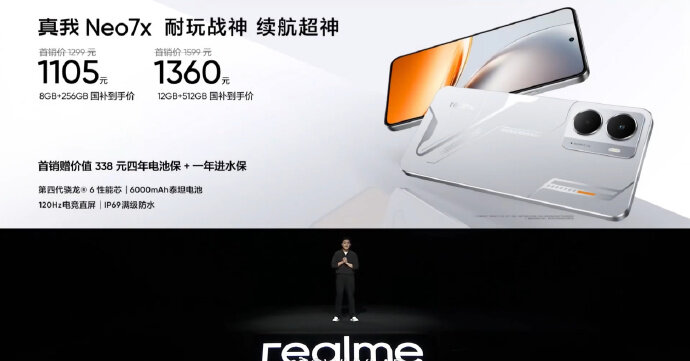 Realme Neo7x Price