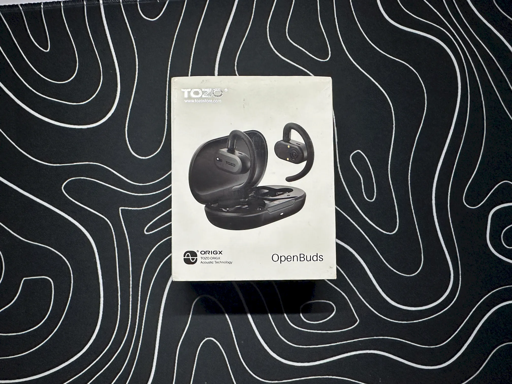 Tozo Open Buds Review - Front box